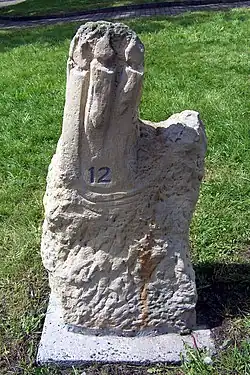 Tábor XII připomíná jedno ze zastavení Křížové cesty ke svobodě v Jáchymově