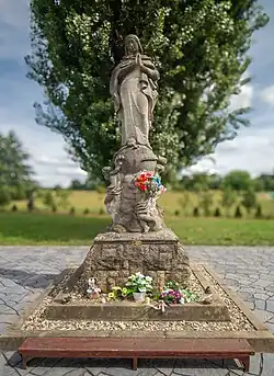 Socha Panny Marie v Křešicích