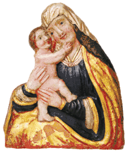 Ochranný obraz Panny Marie Křešické (tzv. křešické paladium) z filiálního kostela Navštívení Panny Marie v Křešicích