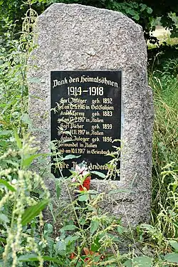 Pomník obětem 1. světové války