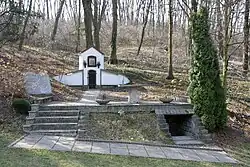 jeden z pramenů U Svaté