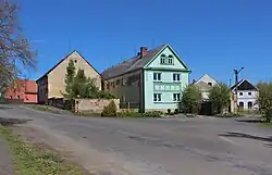 Východní část návsi