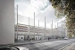 Vizualizace Kreativního centra Brno od ateliéru Kava