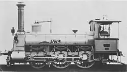 KFJB 6.jpg|KFJB Nr. 6 später kkStB 24.06, CSD 233.001, 1868, Werkfoto Sigl/Wien