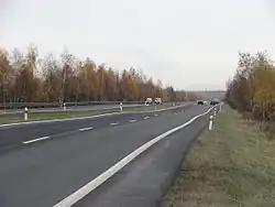 Průhyby silnice na Ervěnickém koridoru