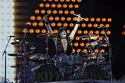 Eric Singer v roce 2012.