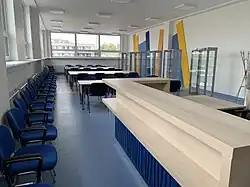 Badatelna v nové budově.