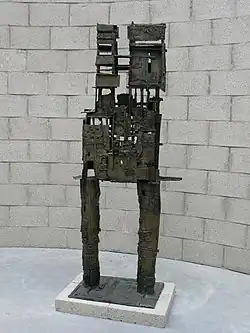 Eduardo Paolozzi : Svatý Šebestián III (1957)
