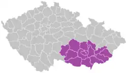 Mapka soudního obvodu