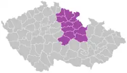 Mapka soudního obvodu