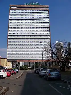 Fotografie hotelu Olympik z roku 2011