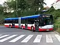 Kloubový autobus Solaris Urbino