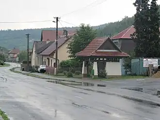 Silnice II/489 v Kašavě