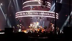 Koncertu Kabátu, Praha O2 arena