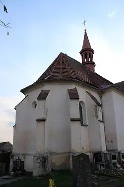 Závěr kostela sv. Jakuba Staršího v Kadlíně