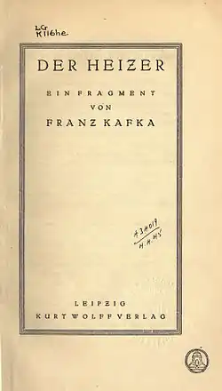 Zašla titulní strana knihy, v černém obdélníčku zmíněn název a autor