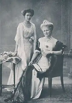 Císařovna Auguste Viktoria a dcera Viktoria Luise