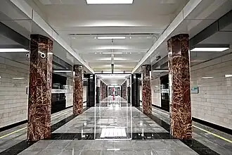 Nástupiště stanice