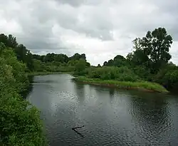 Řeka Kalama, poblíž stejnojmenného města