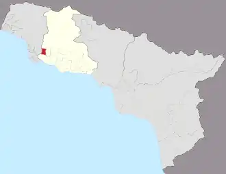 Kaldachvara na mapě