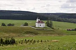 Kostel sv. Václava v obci Kalek