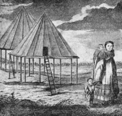 Itelmenská žena s dětmi (1755)