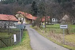 Pohled na část vesnice