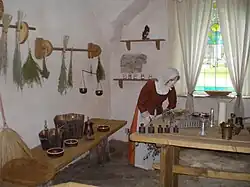 Místnost kořenářky