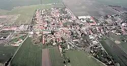 Letecký snímek (ze západního směru)