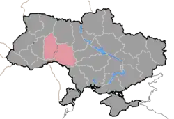Latinská diecéze podolskokamenecká na mapě