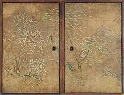 Vrby na posuvných dveřích