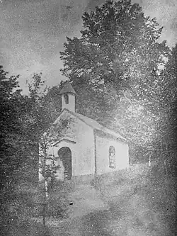 Kaple Kalvárie na dobovém snímku