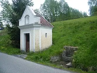 Kaple před rekonstrukcí v roce 2016