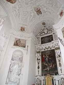 Kaple Nanebevzetí Panny Marie, zámek Náchod