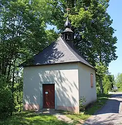 kaple svaté Barbory na Lhotce