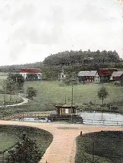 Kaple svatého Josefa v Mikulášovičkách (počátek 20. století)