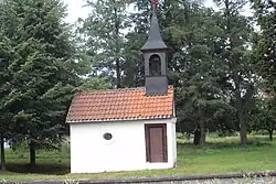 Kaple sv. Anny v Zákupech před renovací