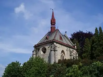 Kaple na chvalkovickém hřbitově