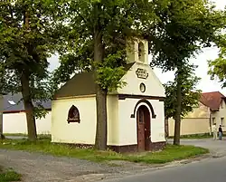Kaple na návsi v Nových Jirnech