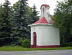 Kaplička ve Velkých Chvalovicích.