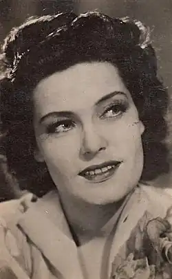 Katalin Karády okolo roku 1940