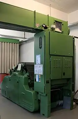 Mykací stroj s vločkovým podáváním (70. léta 20. století)