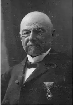 čestný měšťan obce příbramské Karel Hail - po roce 1880.