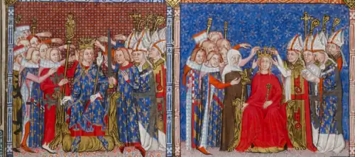 Korunovace Karla V. a Johany Bourbonské (1364)