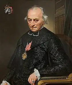 Karel Josef Khun, maloval Antonín Machek v roce 1825