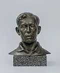podobizna Karla Holana (bronz, 1922)