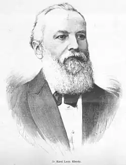 Leopold rytíř Klaudy (Jan Vilímek 1886)