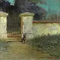 Karel Rašek - U zámeckého parku (1913)