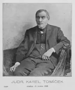 Karel Tomíček (foto archiv ÚČL AV ČR)