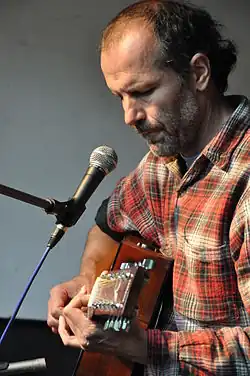 Karel Vepřek na festivalu Otevřeno v Jimramově 29. srpna 2009